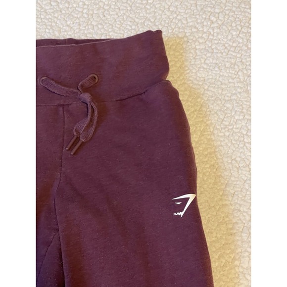Gym Shark Maroon Woman's  Jogger Pants Classic Size: XS - Picture 4 of 8